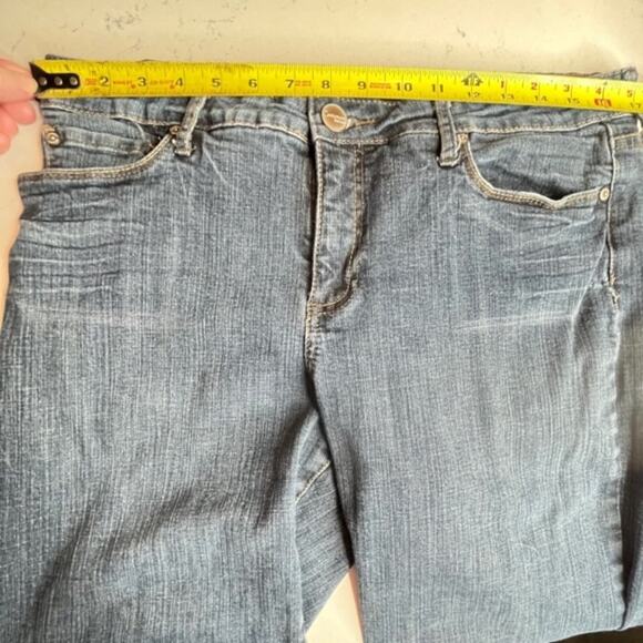 Common Genes Jeans Size 14 Women's Bootcut Medium Wash Blue Denim 58539 - Picture 9 of 13